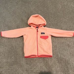 12-18 month girls patagonia fleece